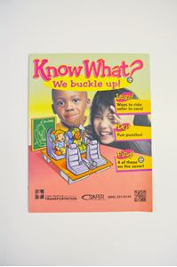 Picture of Know What? We Buckle Up Booklet 