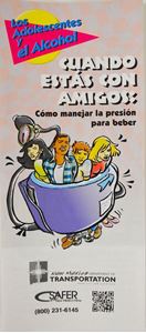Picture of Teens & Alcohol Handling Pressure Brochure - Spanish 